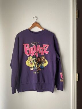 Y2K style Bratz doll crewneck sweater